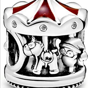 Pandora Christmas Carousel charm. Brand new!